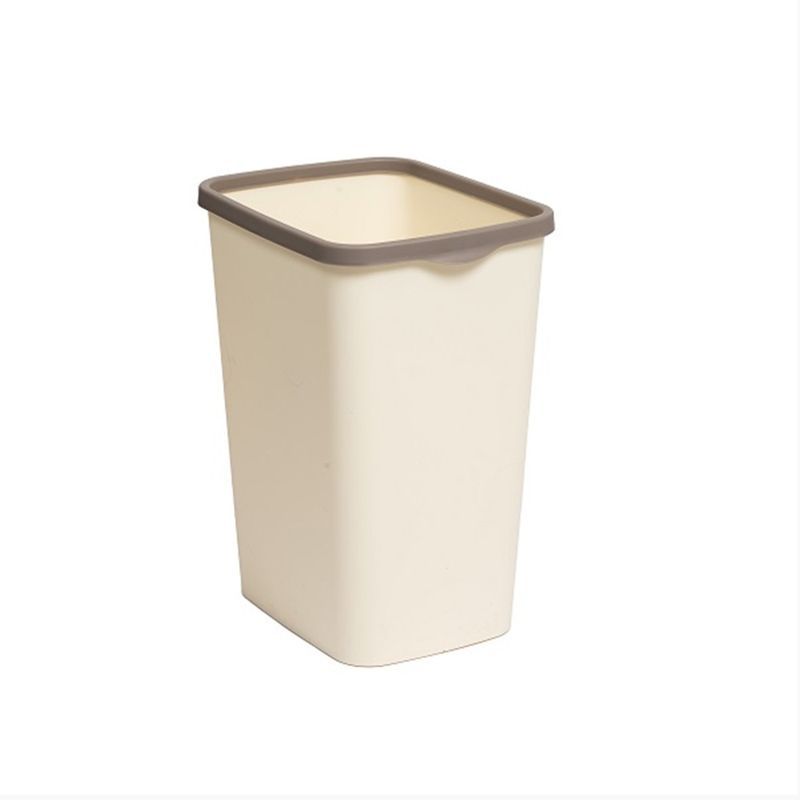 Контейнер для мусора 20л 300*232*383мм пластик Tandem слон.кость/шоколад с фиксатором (10)