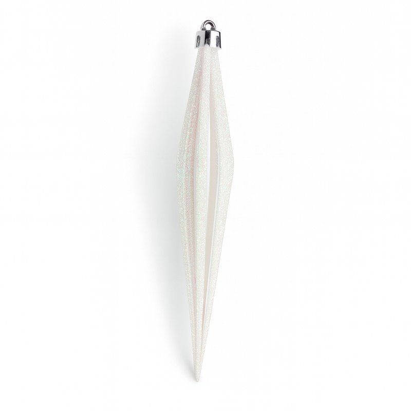 Игрушки новогодние на елку СОСУЛЬКА набор 6шт 17см пластик OSWA24090/JC-16415 (168)