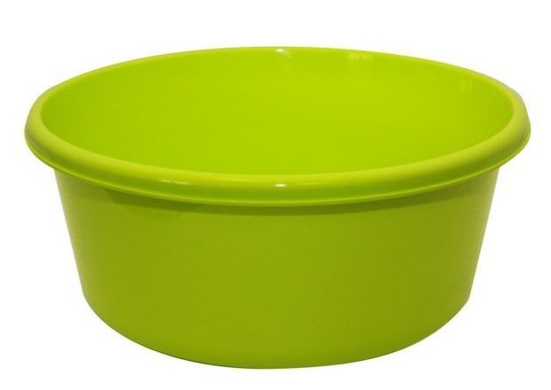 Таз 11л 36,2*14,9*36,2см пластик салатовый/ярко-зеленый круглый (20/10)