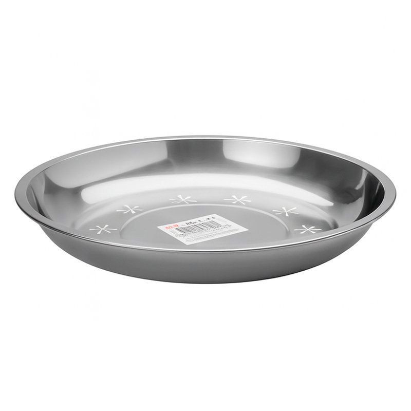 Тарелка 26см,h 2,7см металл JC-18142 (340)