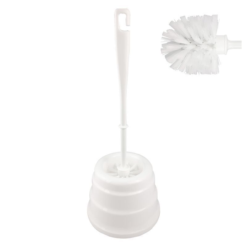 Ершик туалетный ПИРАМИДА белый (25)