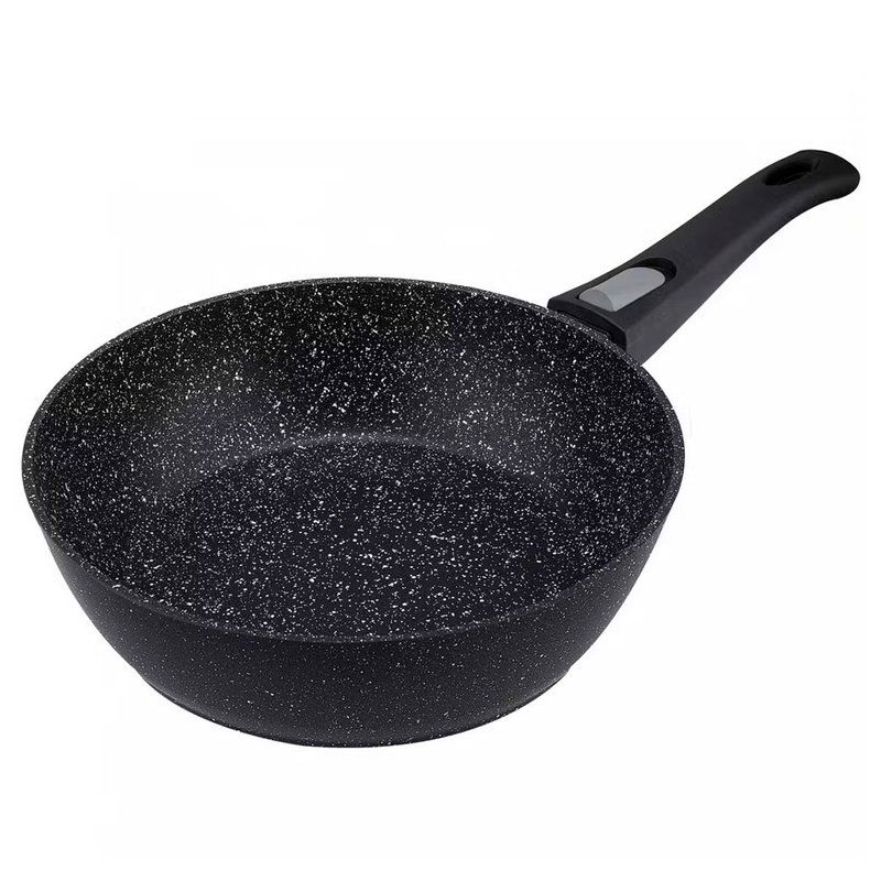 Сковорода глубокая 28см h7,7см алюминий АП LEO съемная ручка (6)