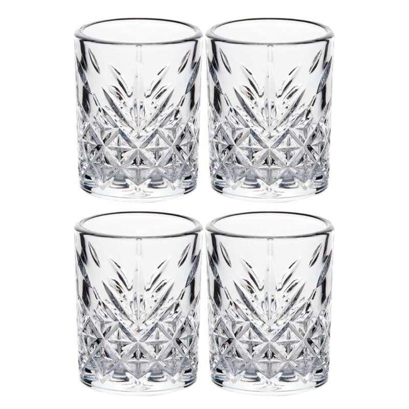 Стопки набор 4шт 62мл стекло ТАЙМЛЕСС (12)