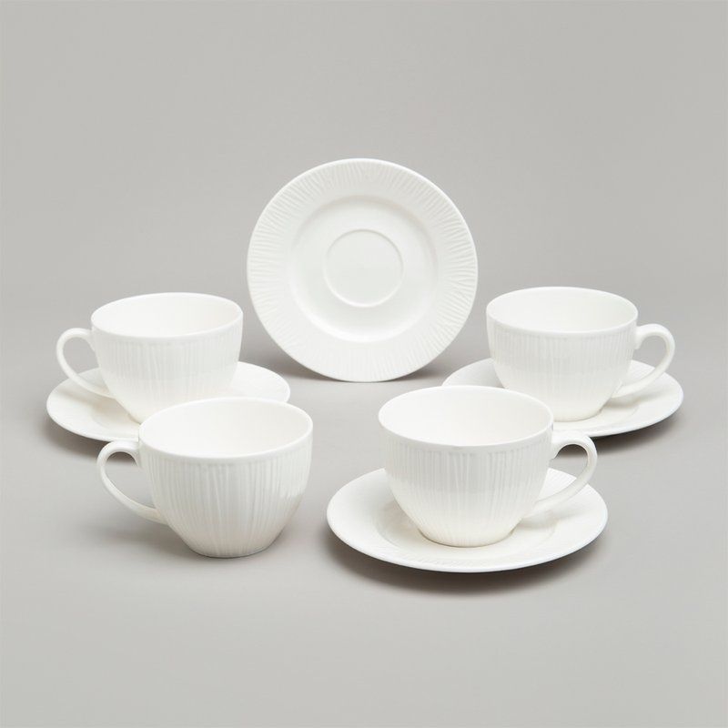 Чайный набор 8пр фарфор Herbal на 4 персоны 250мл (6)