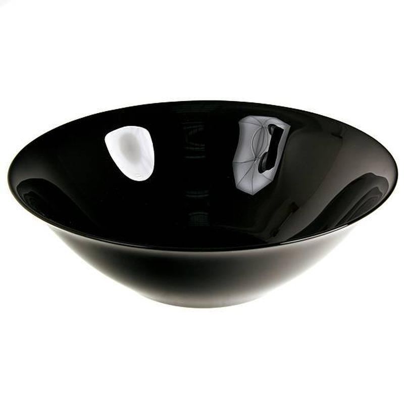 Салатник 27см стеклокерамика КАРИН ЧЕРН (6)