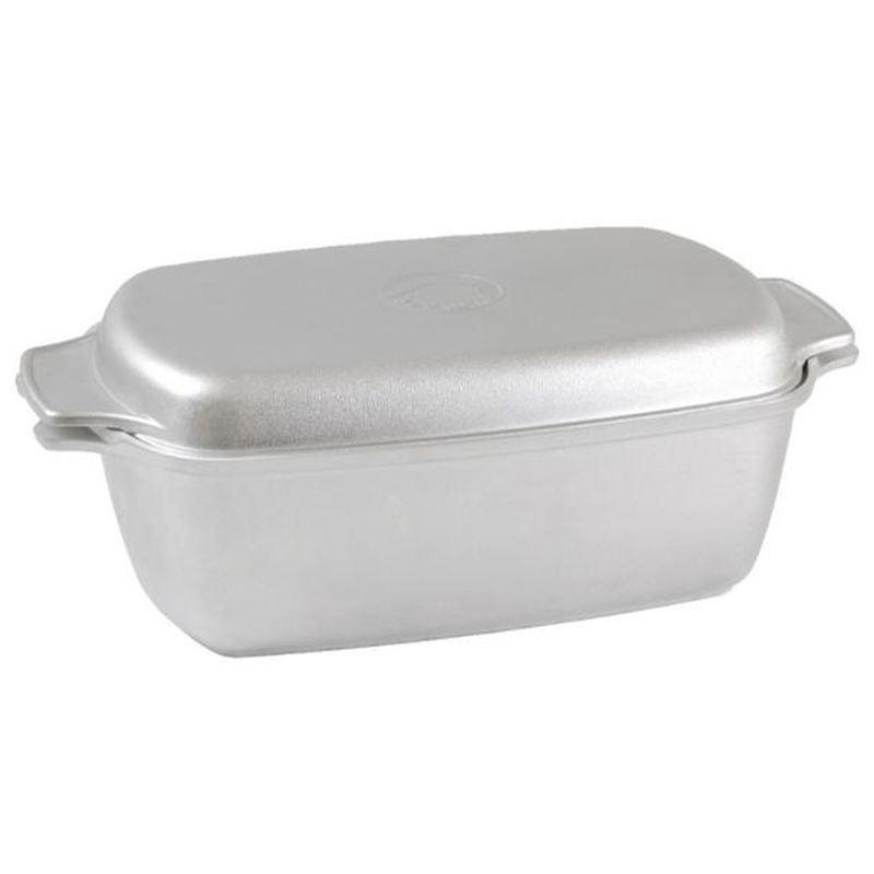 Гусятница 4,5л алюминий с крышкой (5)