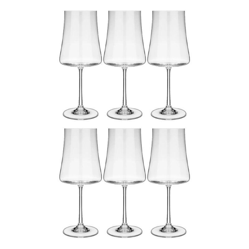 Бокалы для вина набор 6шт 360мл стекло ЭКСТРА (4/8)