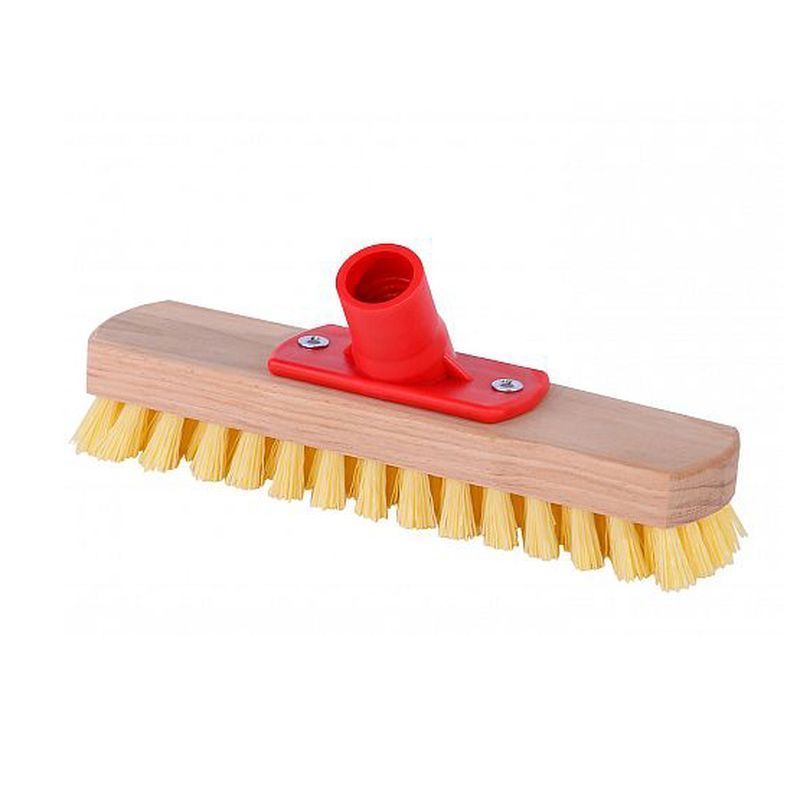 Щетка-скраббер 23см дерево/пластик (30)