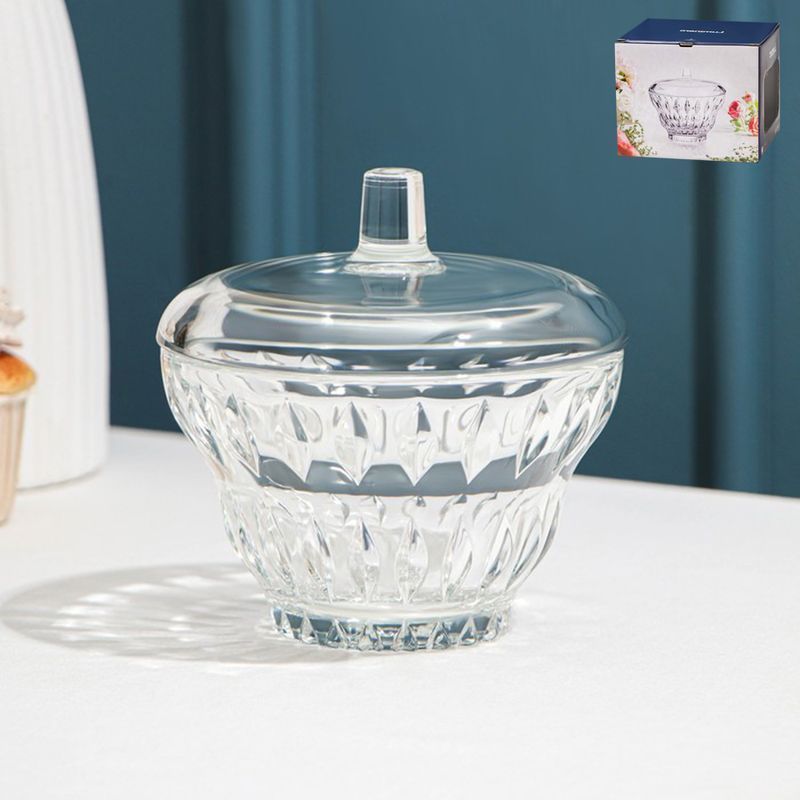 Сахарница 390мл стекло АЙСД ВИНТАЖ (12)