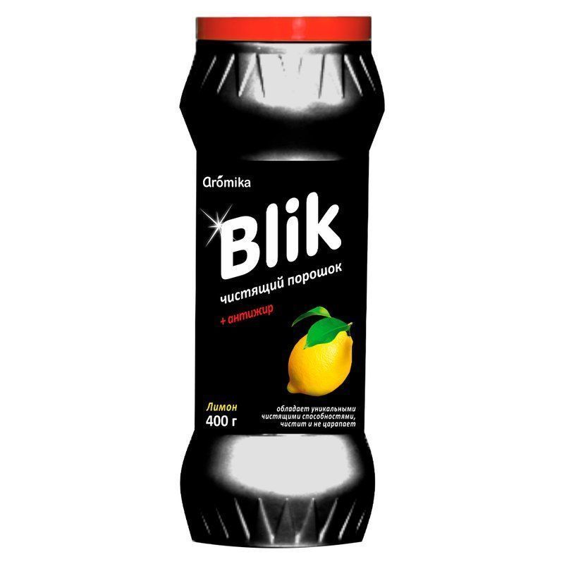 Чистящий порошок 400г BLIK ЛИМОН АНТИЖИР (20)