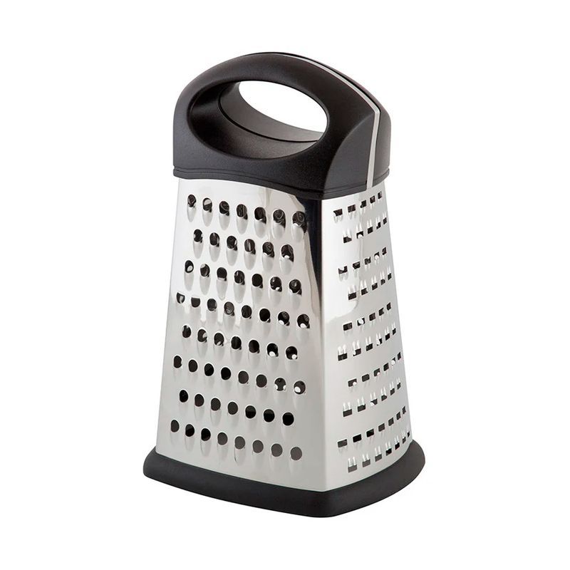 Терка четырехгранная нерж.сталь/пластик 23см GR-051-9, (72)