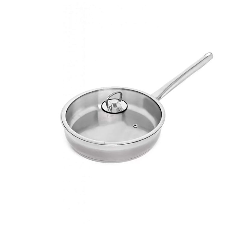 Сковорода 18см нерж.сталь СОФИЯ стекл.крышка арт.29910-180-0 (6)