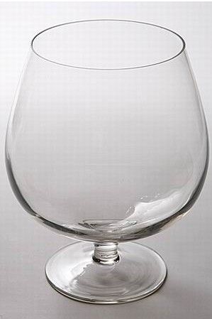 Ваза для цветов 7л h29см d23,4см стекло бокал БРЕНДИ на ножке 2073 (2)