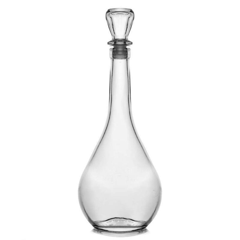 Штоф 500мл стекло КАПЛЯ с крышкой П-29-Б-500-СК (18)