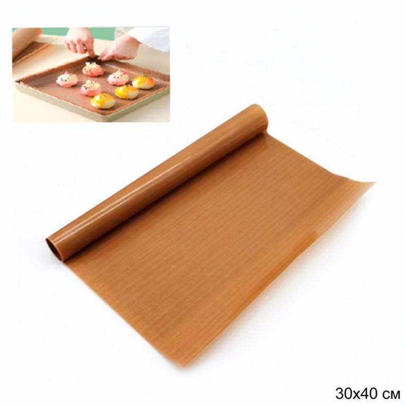 Коврик кулинарный антипригарный 30*40см KU-3040-ОРР (100)