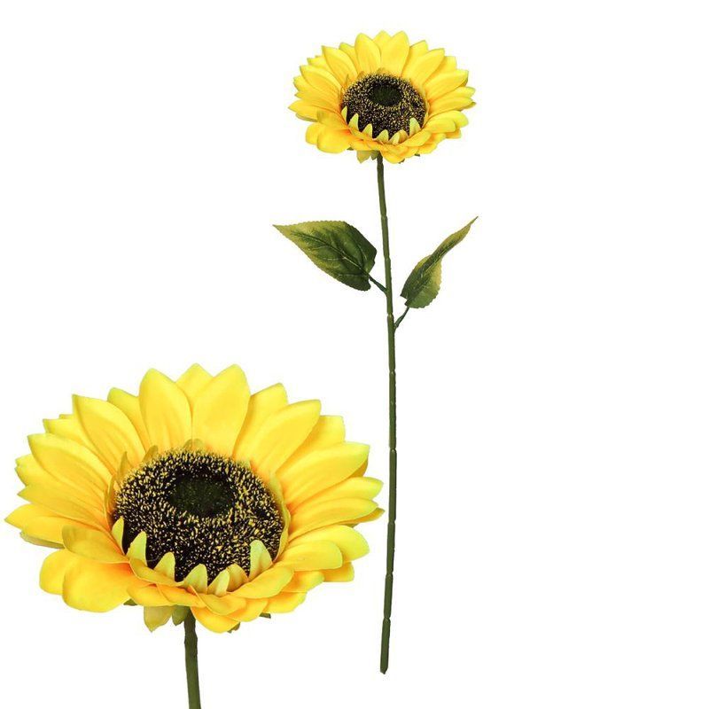 Цветы искусственные Подсолнух 60см пластик CP-54 (1000)