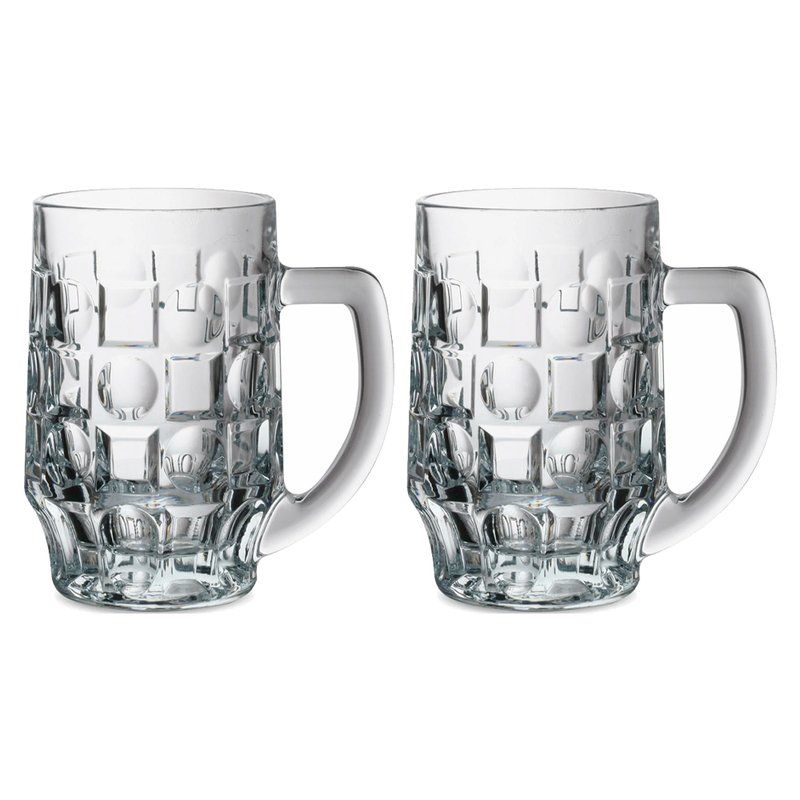 Кружки пивные набор 2шт 500мл стекло ПАБ Б55289 (6)