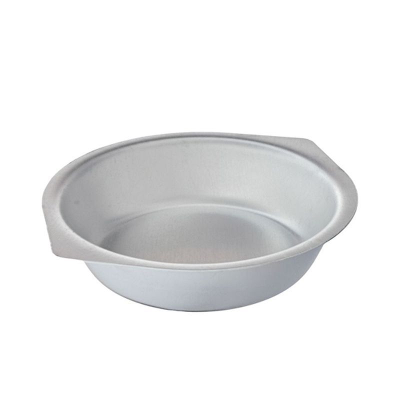 Тарелка мелкая 13см алюминий для вторых блюд МТ-051 (50)