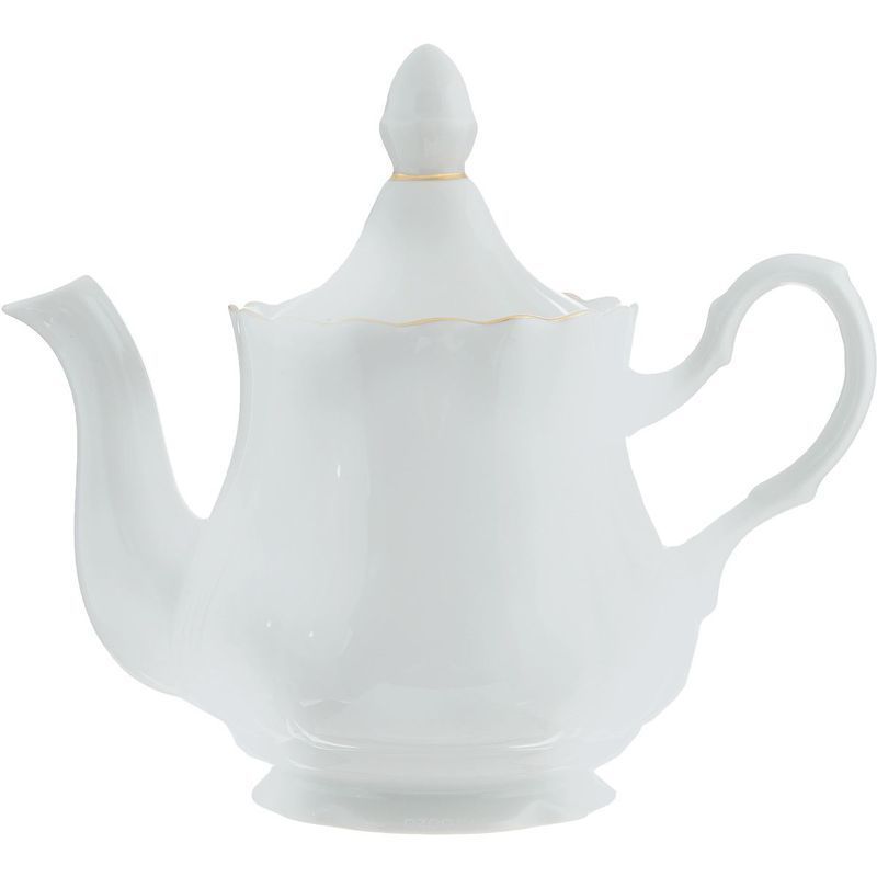 Чайник заварочный 800мл фарфор БЕЛЬЕ Романс (12)