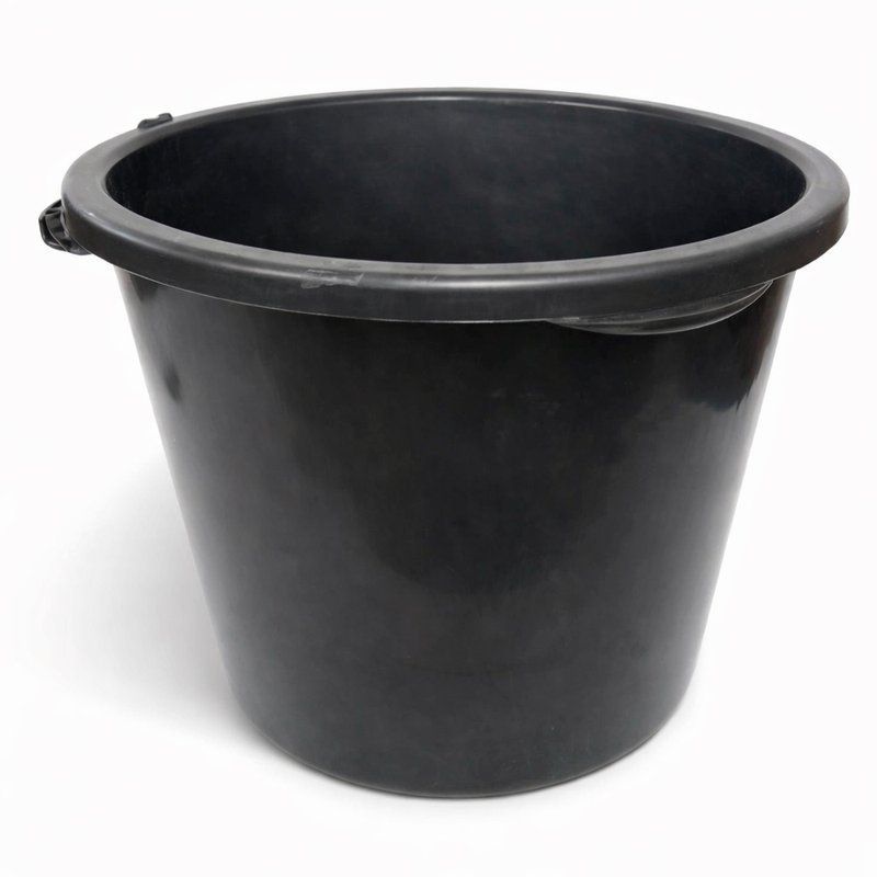 Таз строительный 90л пластик круглый (1)