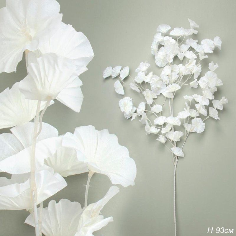 Декор Ветка белая 93см ZHQ-16 (5/100/200)