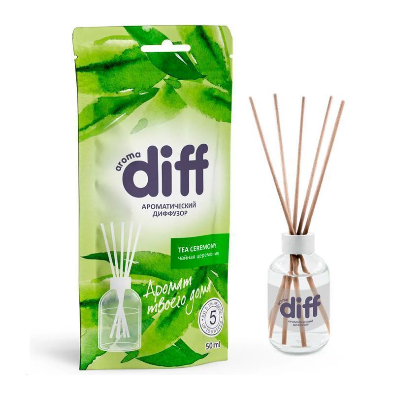 Аромадиффузор 50мл DIFF TEA CEREMONY Чайная церемония D10302 (10)