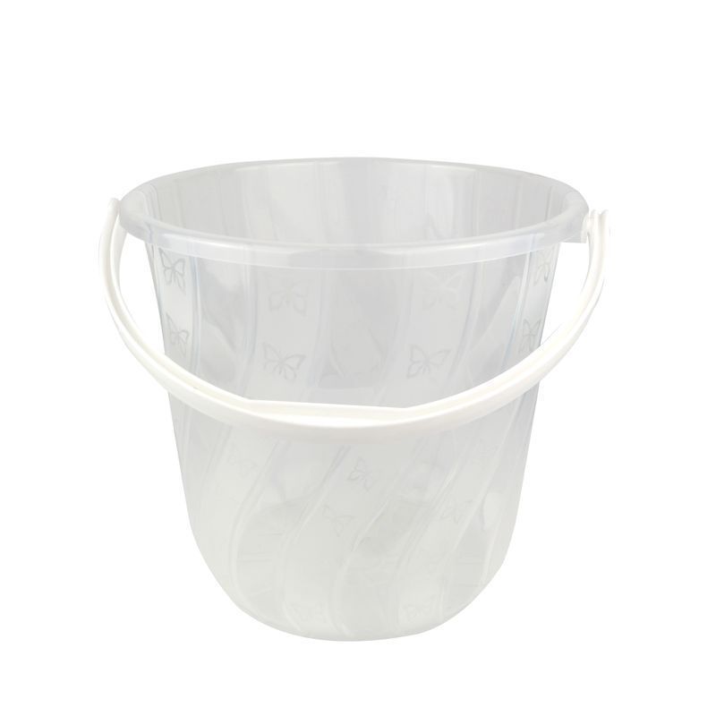 Ведро 10л пластик прозрачное Бр.1.33 (20)