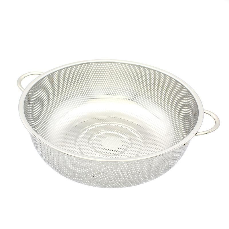 Дуршлаг 28,5см нерж.сталь с 2-мя ручками AST-002-ДГ-28 (30)