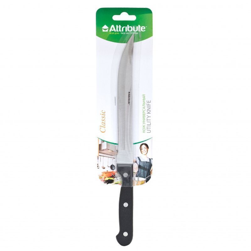 Нож филейный 20см нерж. сталь CLASSIC АКС118 (12/6)
