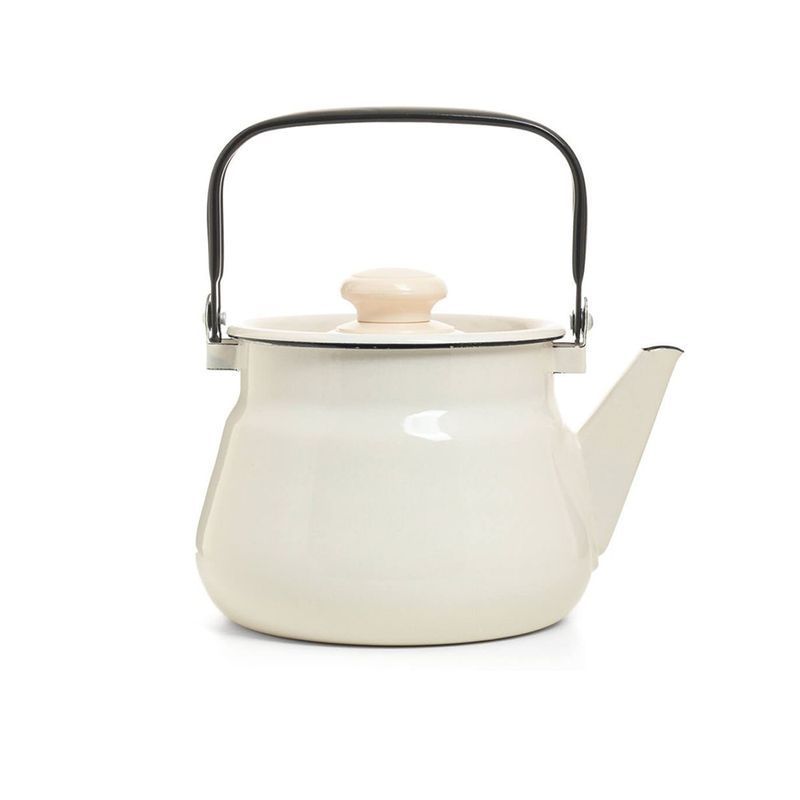 Чайник 2,5л эмаль Жемчужная (6)