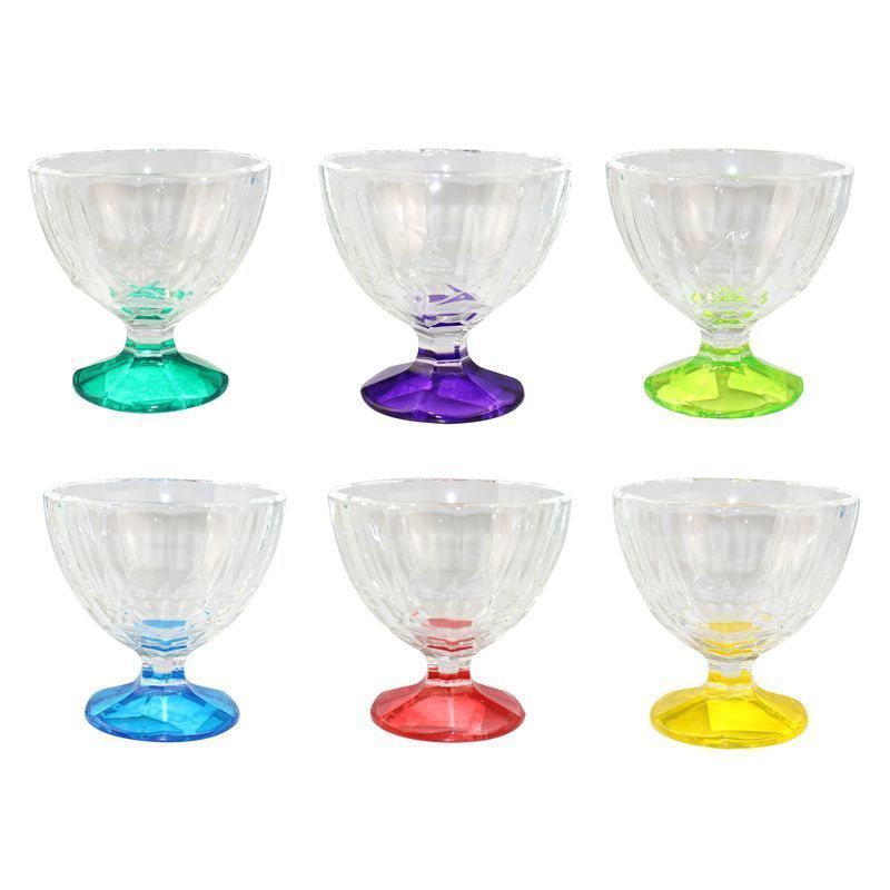 Креманка 300мл 10см стекло ЗВЕЗДА 03с1057 ЛАК МИКС NEW (12)