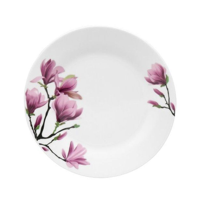 Тарелка мелкая 17,5см фарфор КРОКУС плоская круглая (12/96)