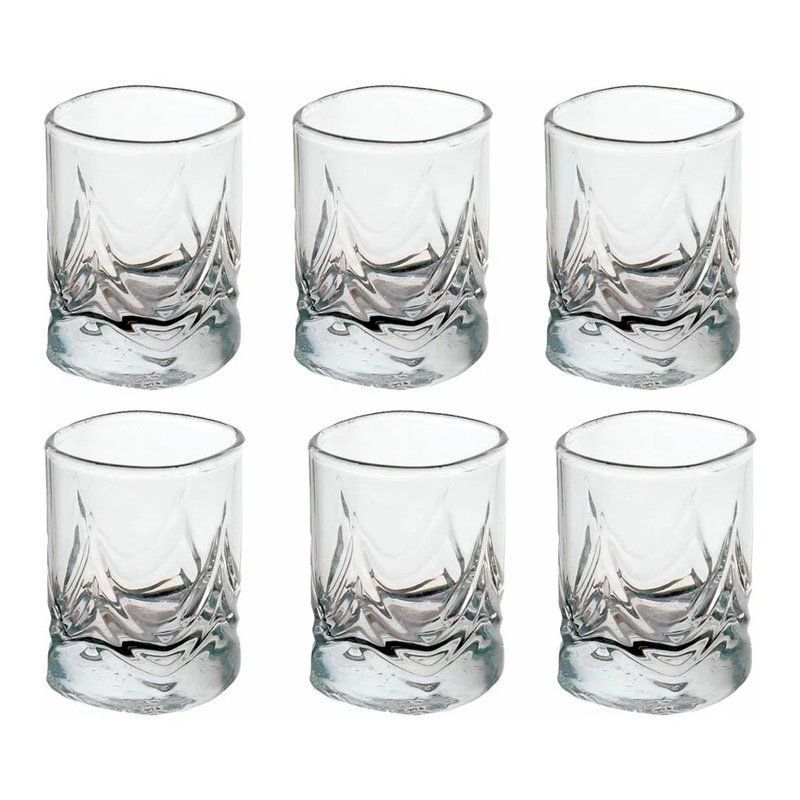 Стопки для ликера набор 6шт 60мл стекло ТРИУМФ (8)