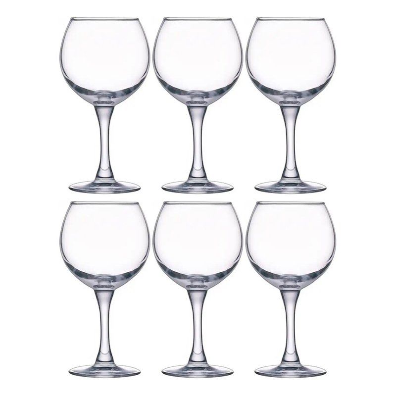 Бокалы для вина набор 6шт 350мл стекло ФРЕНЧ БРАСЕРИ Р1882 (4)