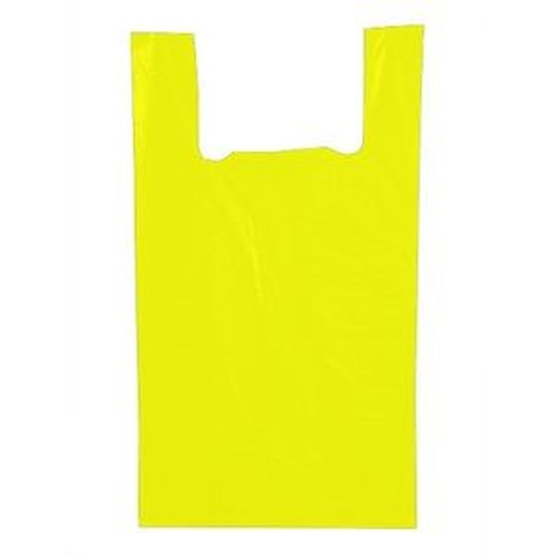 Пакет-майка 45*25*12см 8мкм желтый (5000/100)