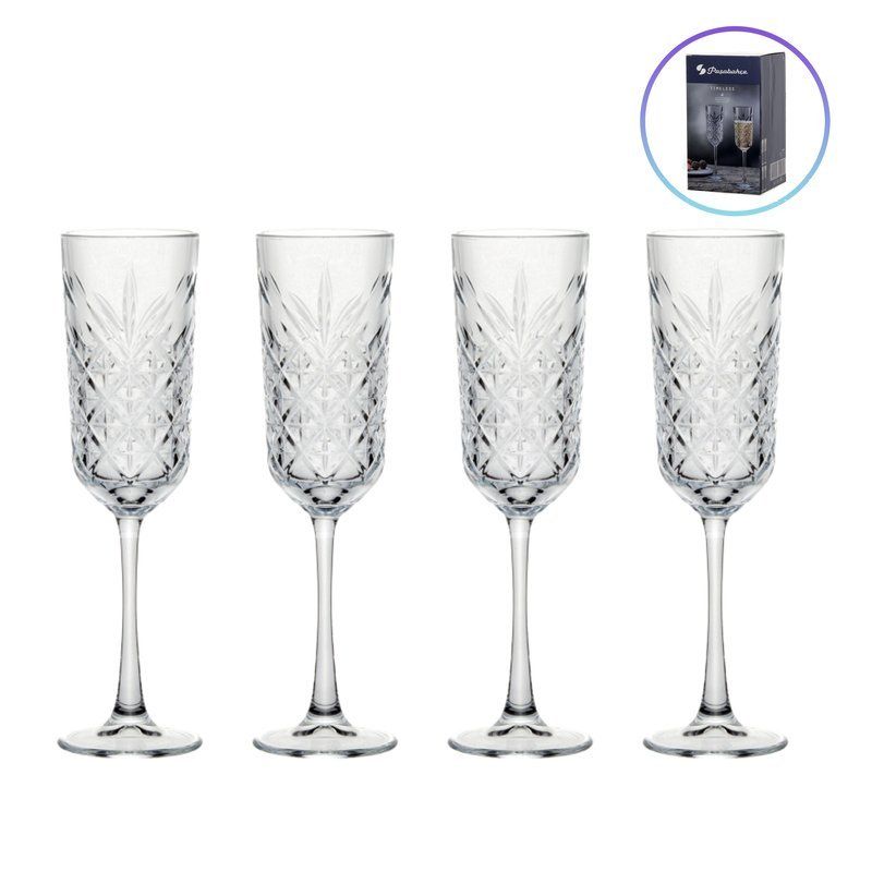 Бокал для шампанского 175мл стекло ТАЙМЛЕСС (12)