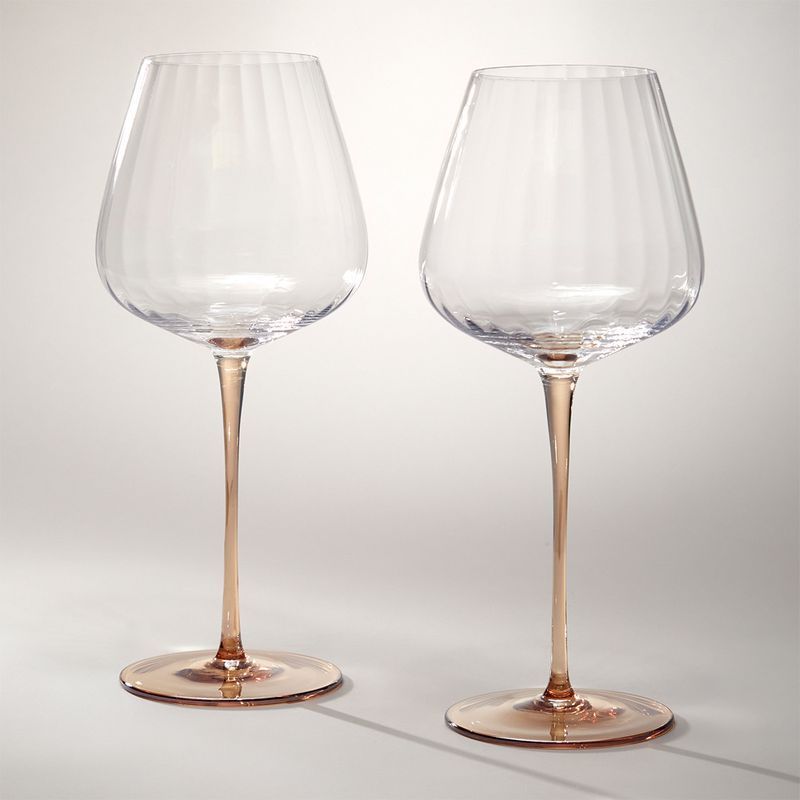 Бокалы для вина набор 2шт 600мл стекло J'ADORE (12)