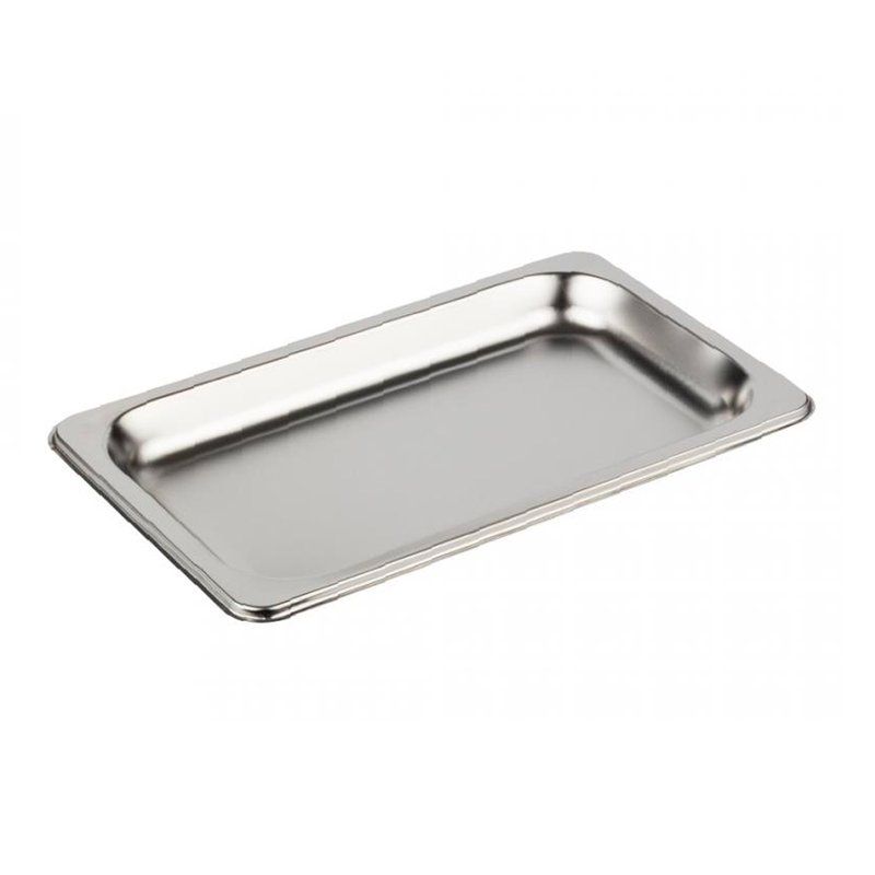 Гастроемкость 1/3*20 0,7л 176*327*20мм нерж.сталь КТ-Г1/3-02  (10)