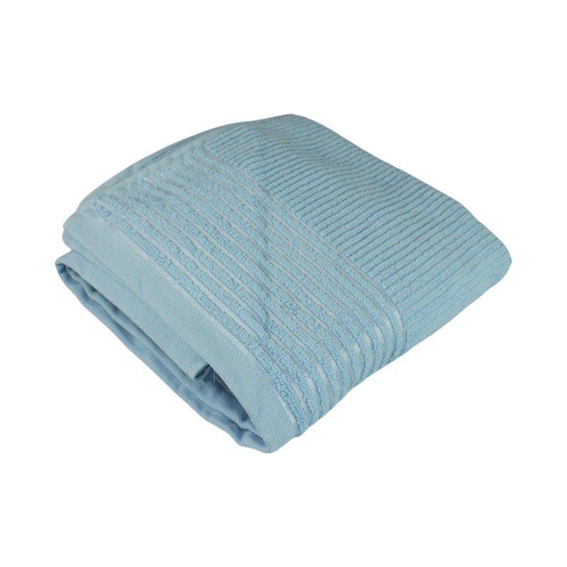 Полотенце махровое 70*130см Райт голубой 450гр м7793_01 L