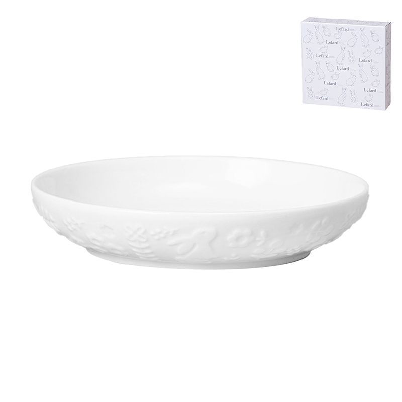 Тарелка глубокая 500мл 18*3,6см фарфор Sunday (48)