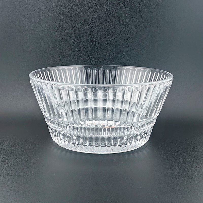 Салатник 17,8*8,6см стекло DELI