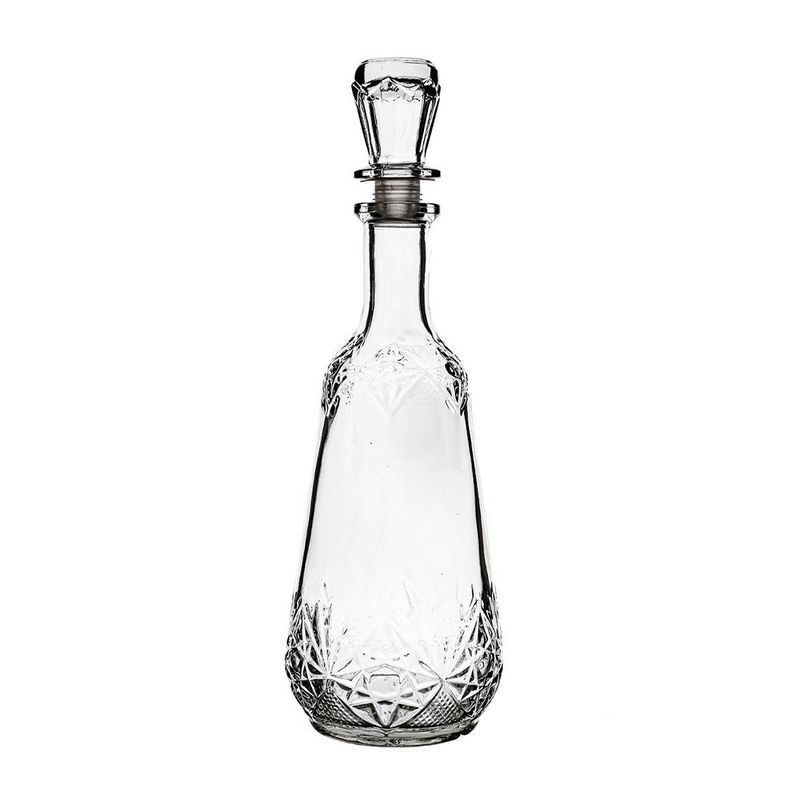 Штоф 500мл стекло КЛАССИК с крышкой П-35-3-500 (18)