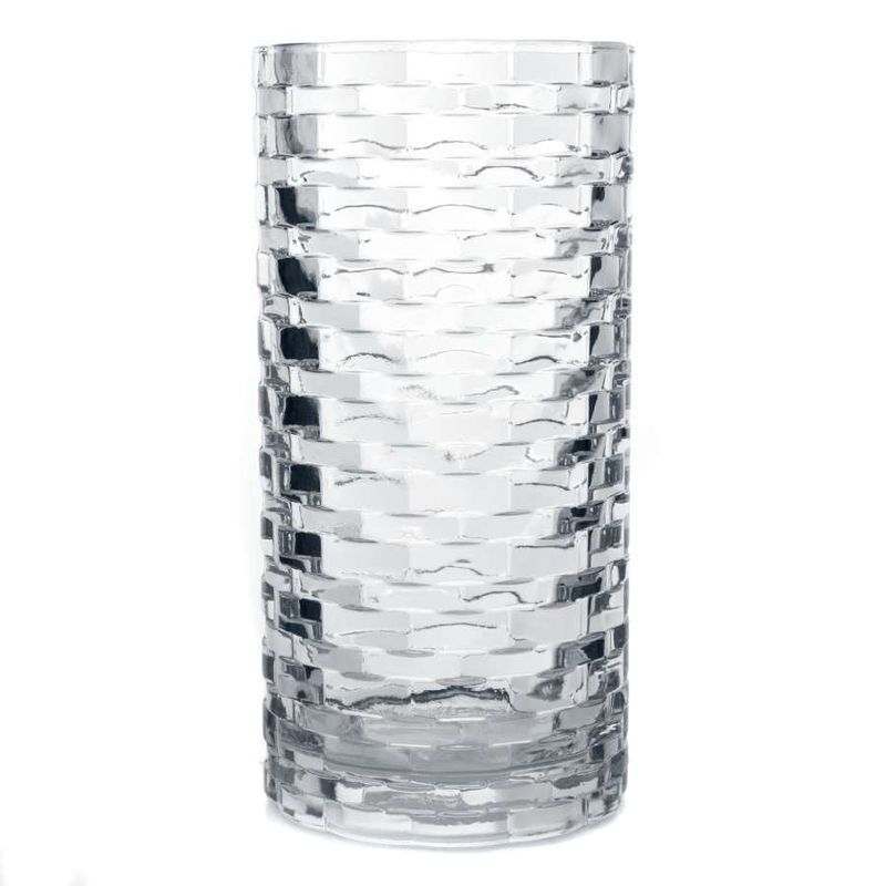 Ваза для цветов 24см стекло РАТТАН (6)