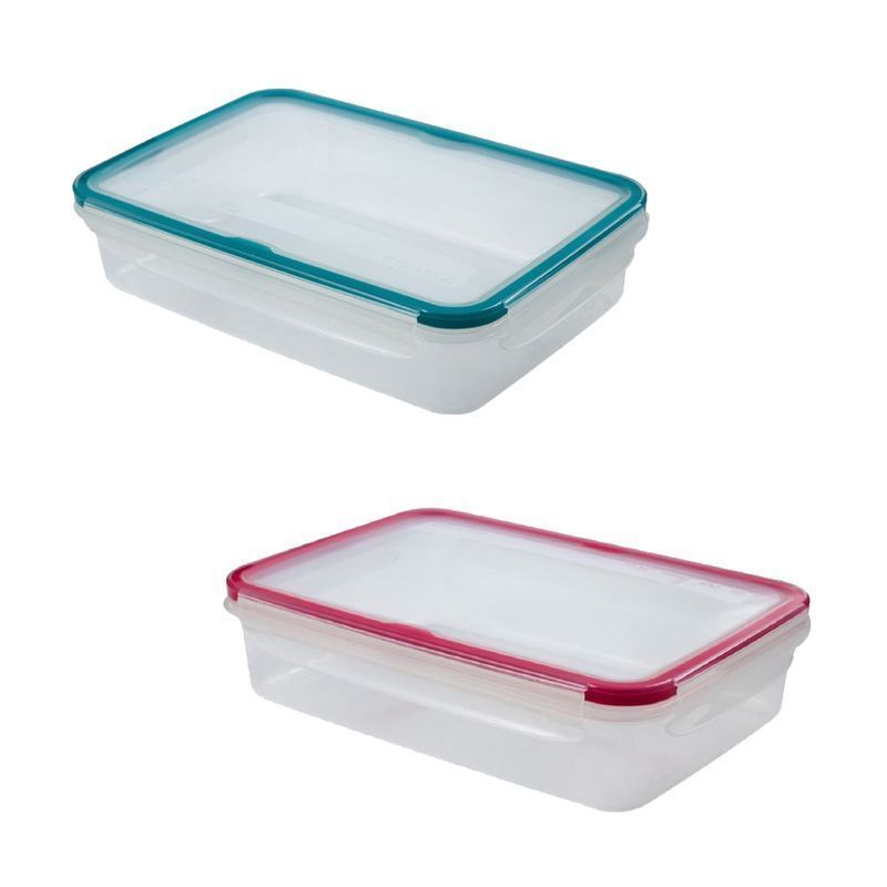 Контейнер пищевой 1,6л 239*165*65мм пластик ЭКСТРА ЛОК Bright L герметичный (16)