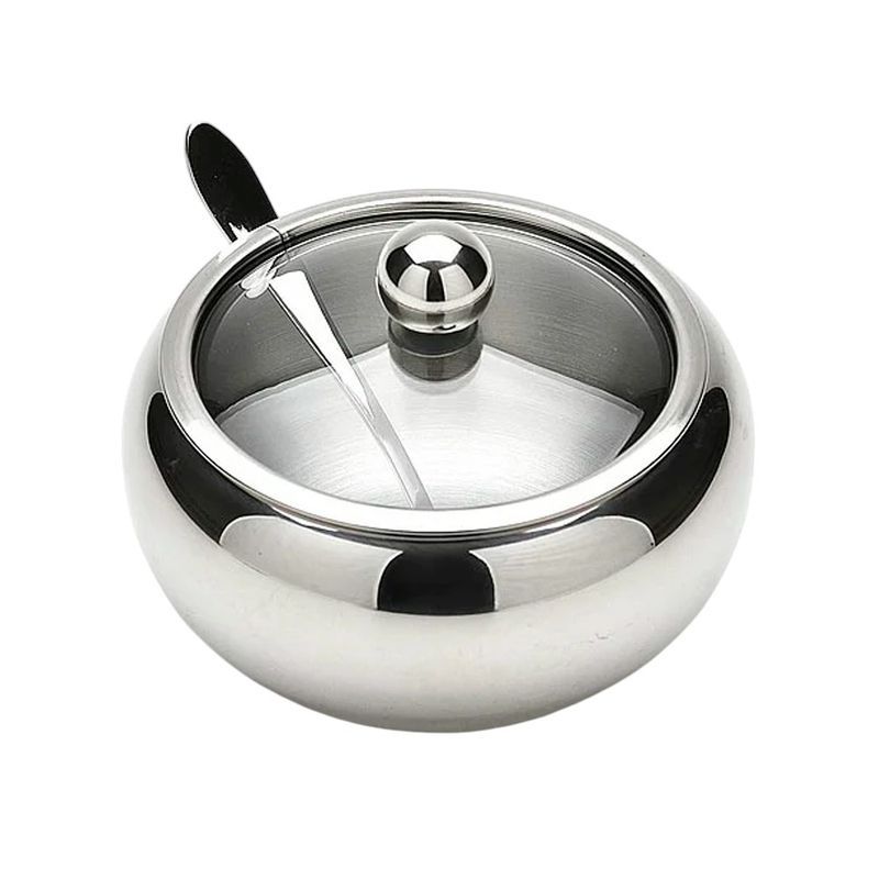 Сахарница 450мл нерж.сталь с ложкой MB25995 (36)