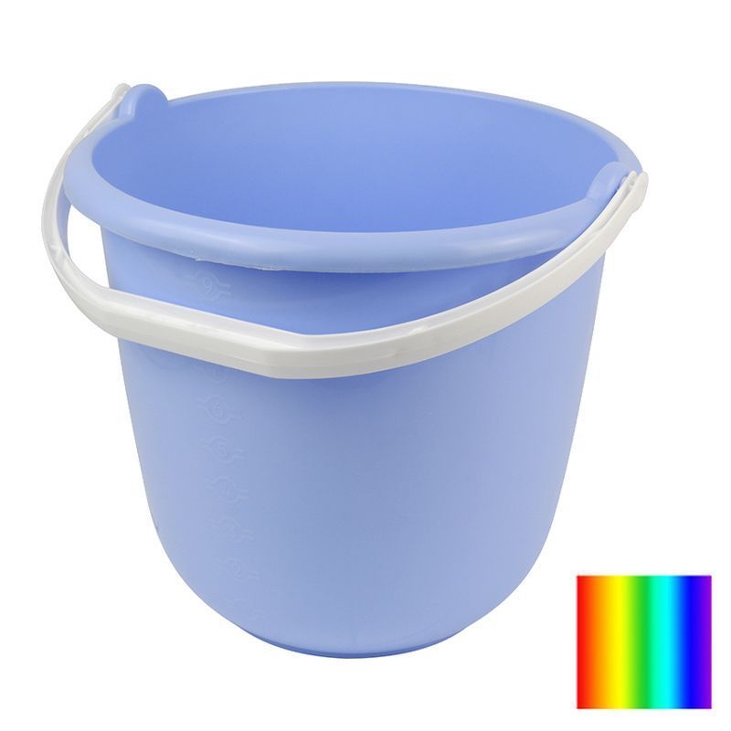 Ведро 10л пластик мерное фирменное без крышки Бр.1.15 (20)