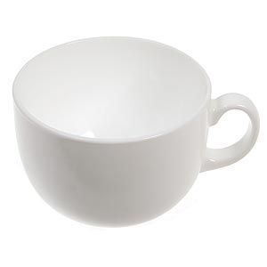 Бульонница 720мл стеклокерамика ТРИАНОН белая (6)