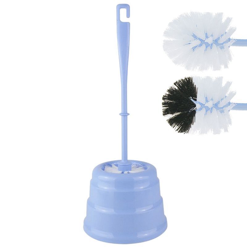 Ершик туалетный ПИРАМИДА голубой (25)