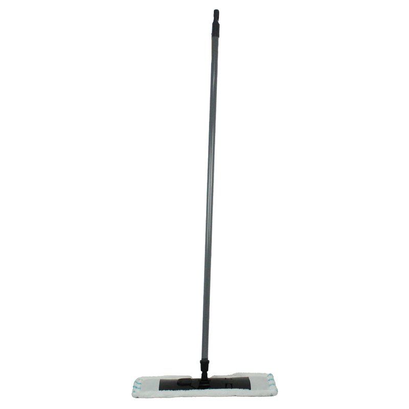 Швабра Disco 110см с плоской универсальной насадкой микрофибра 43*13см (24)
