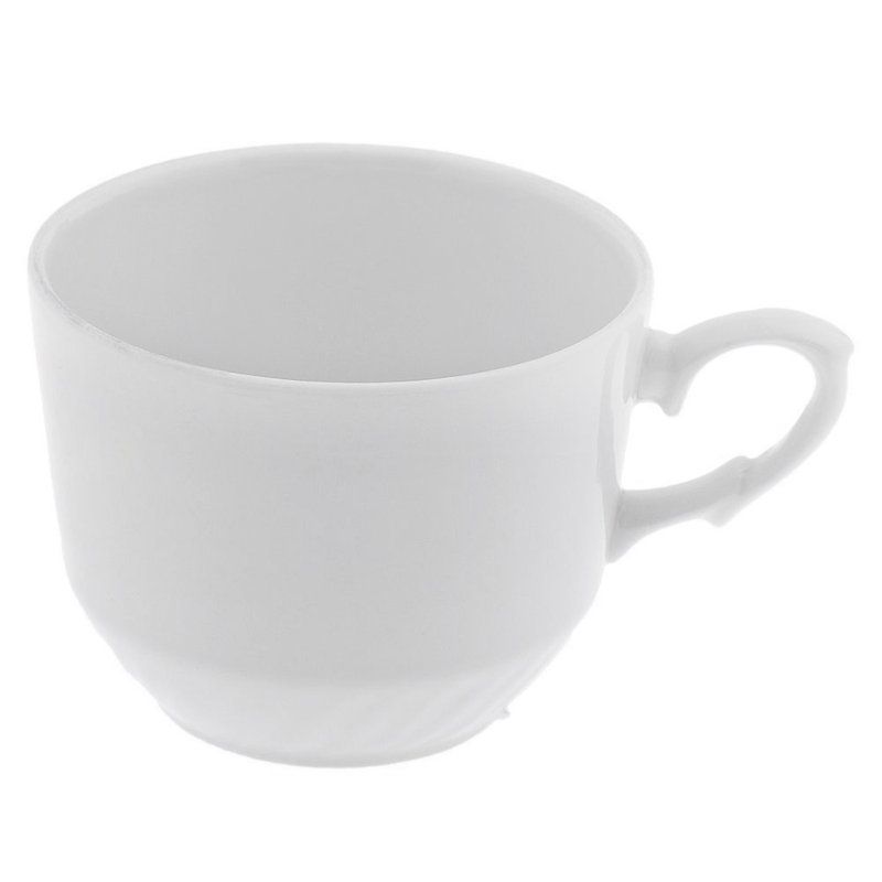 Чашка чайная 250мл фарфор БЕЛЬЕ Кирмаш (24) ВЫВОД